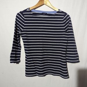 Nautica Striped Boat Neck Tee
